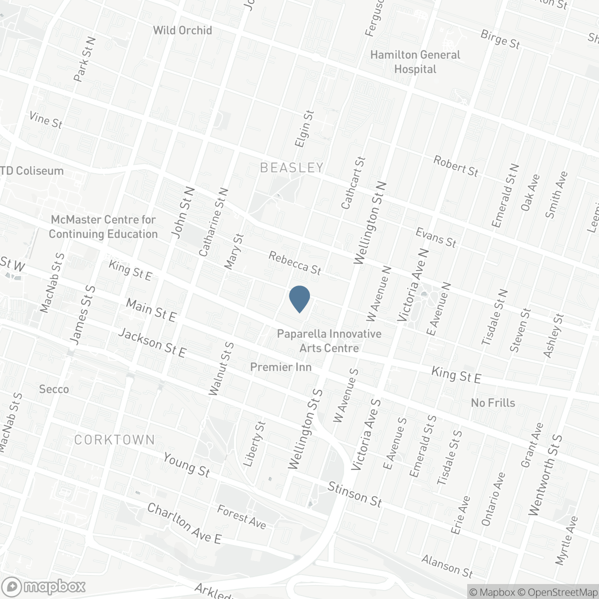 212 KING WILLIAM Street Unit# 1109, Hamilton, Ontario L8R 0A7